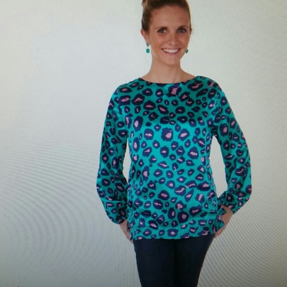 Nina Leopard Print Top